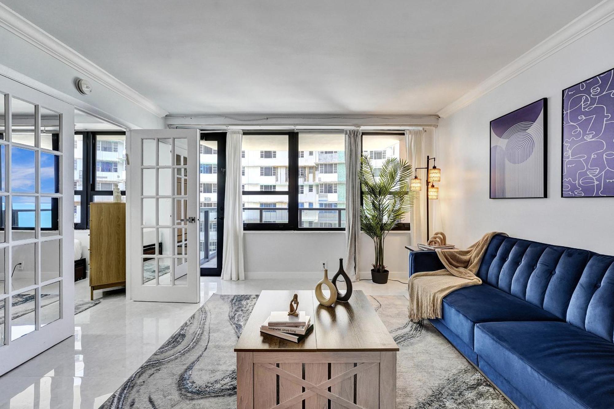 Cozy 2 Bdr Condo With Beach Service 1108 Miami Beach Bagian luar foto